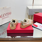 VL 25s Upvillage Sneakers In Light Gold Lambskin