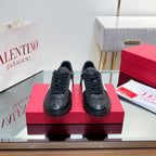 VL 25s Upvillage Sneakers In White Mix Black Lambskin