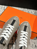 HM Jump Sneaker In Grey Cowhide 985307