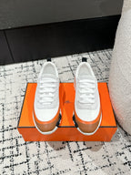 HM Sneaker In White Mesh Fabric 985319