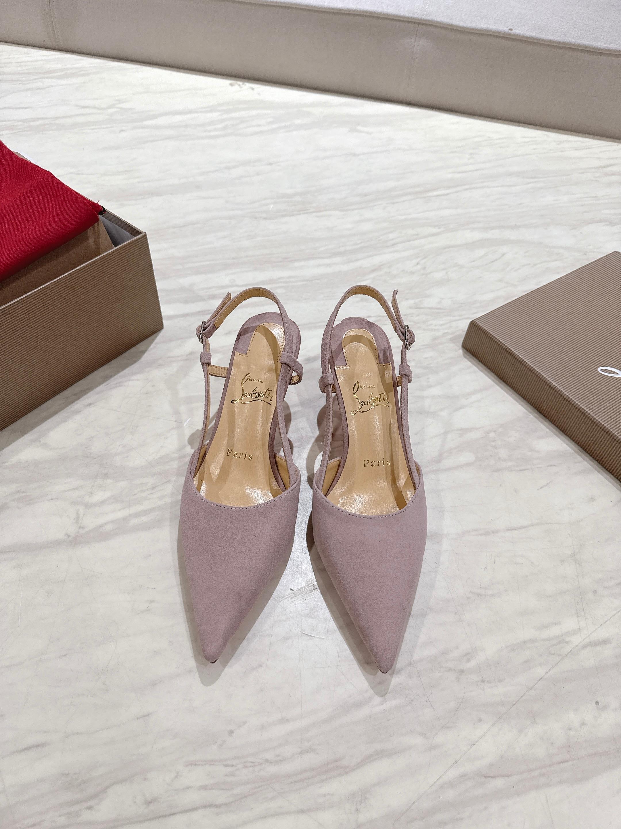 CL 25 Slingback Pink   Fabric 335144