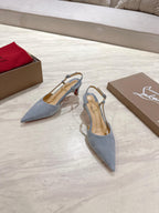 CL 25 Slingback Blue   Fabric 335146