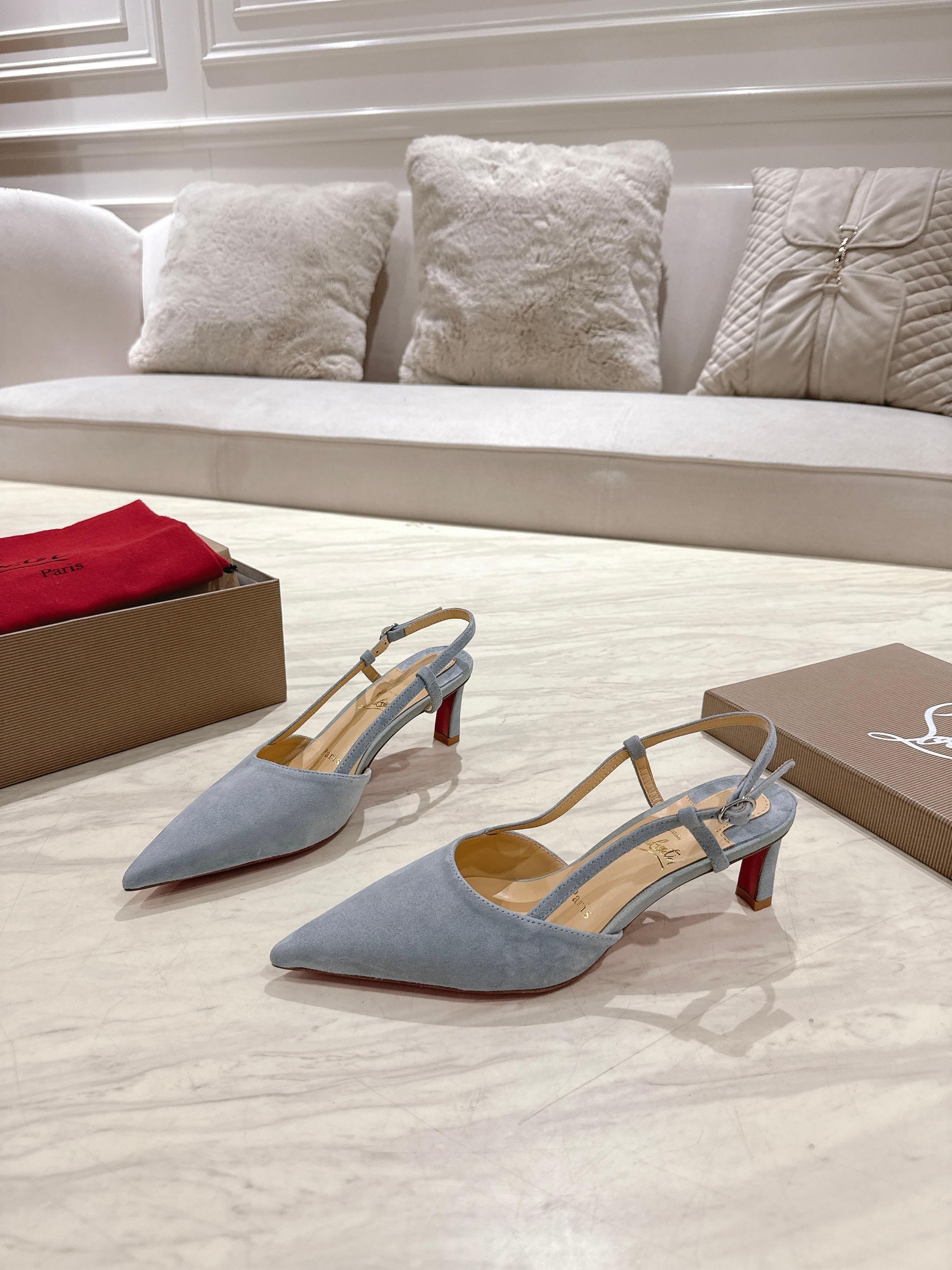 CL 25 Slingback Blue   Fabric 335146