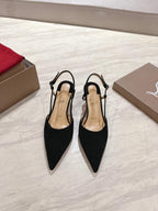 CL 25 Slingback Black   Fabric 335148