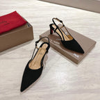CL 25 Slingback Black   Fabric 335148