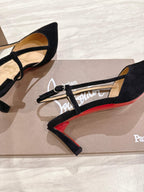 CL 25 Slingback Black   Fabric 335148