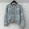 CC 2025 Jacket Blue Mix Colors Wool 325862