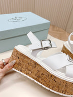 Pra High Heel 80 Sandal White