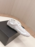 Prada 26ss German Training Light Grey Suede Re Nylon 644208