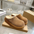 UGG Classic Ultra Mini Mule Brown Wool Suede 518886