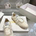 Chloe ballet flat casual shoes cream cowhide 518815