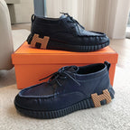 HM Men's Increase Sneaker Navy Blue Cowhide 204373