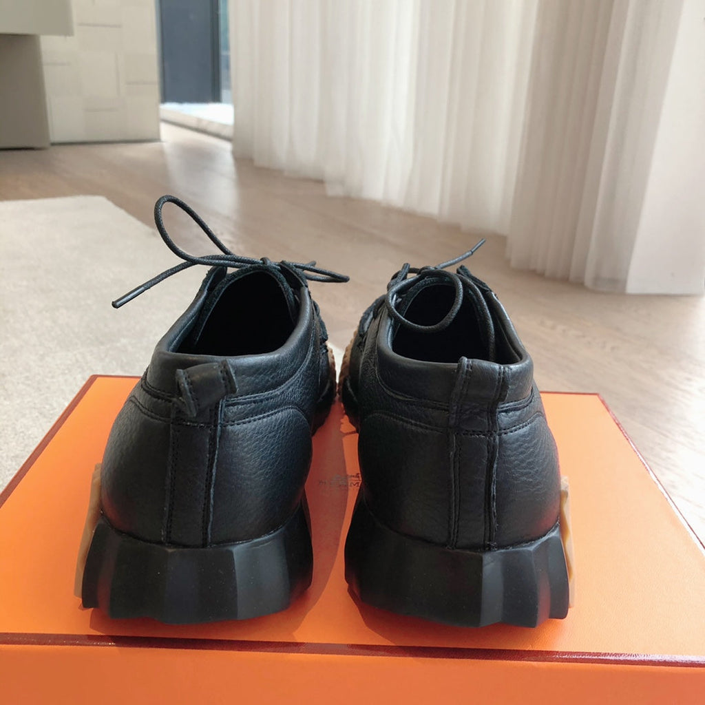 HM Men's Increase Sneaker Black Cowhide 204375