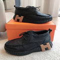 HM Men's Increase Sneaker Black Cowhide 204375