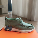 HM Men's Increase Sneaker Light Green Cowhide 204374