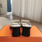 ILOT 45 SANDAL WHITE CALFSKIN