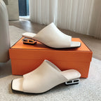 ICONIQUE 25 SANDAL WHITE CALFSKIN