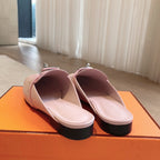 HM OZ Mule Pink Cowhide 756844