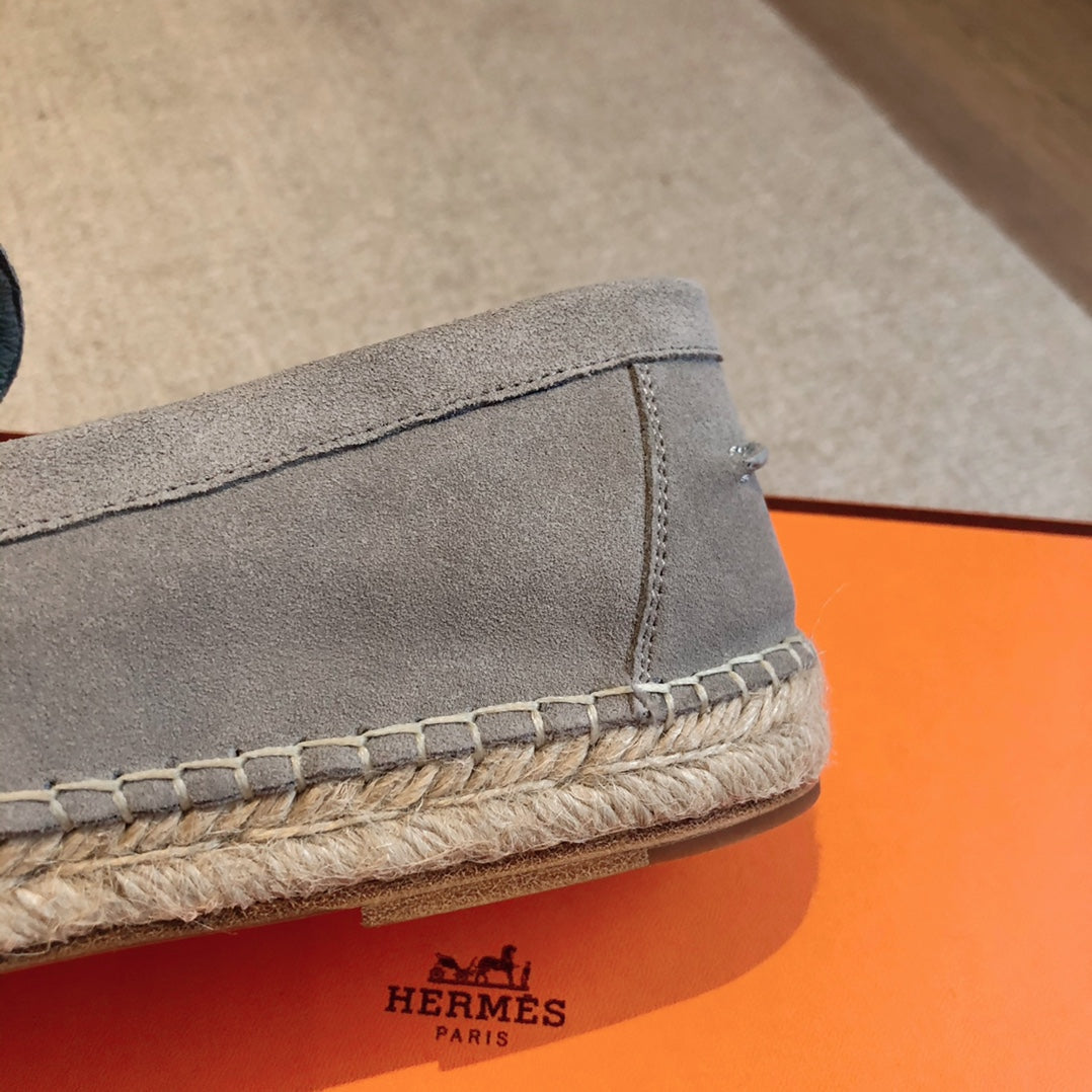 HM Trip Espadrille Grey Suede