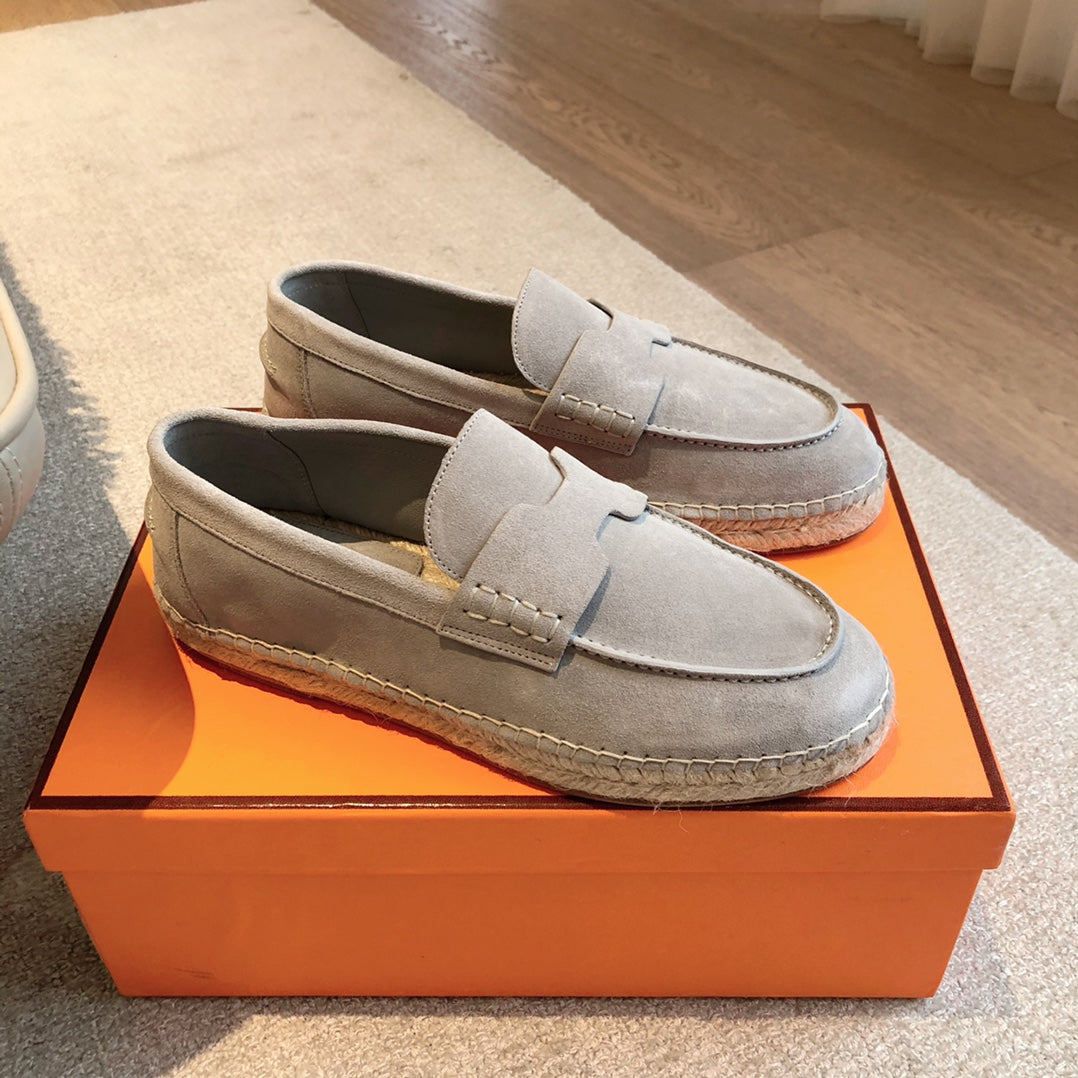 HM Trip Espadrille Grey Suede