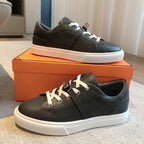 HM Day Sneaker Black White Lambskin  970890