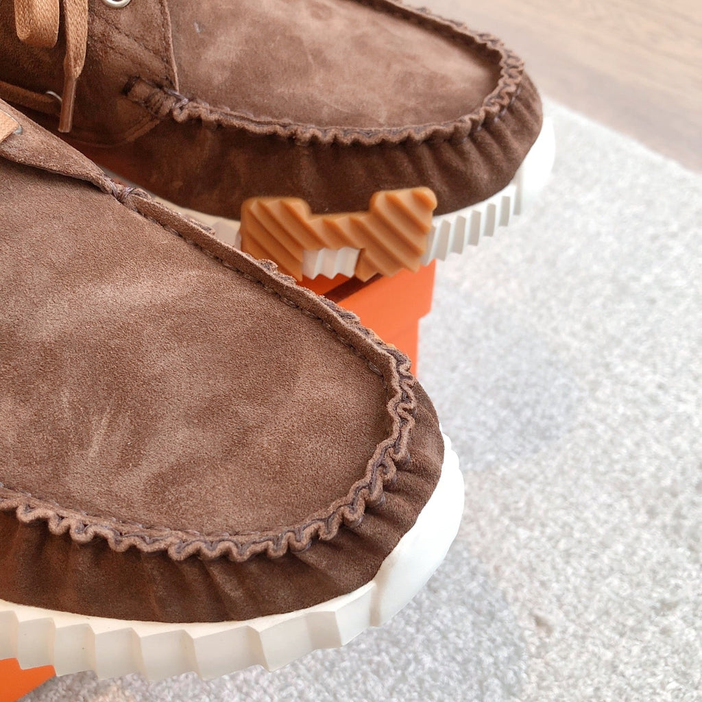 HM Men's 25 Ketch Sneaker Brown Suede 639268