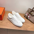 HM 25 Boomerang Sneaker White Calfskin