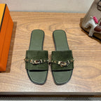 HM 25 Giulia Dark Green Suede