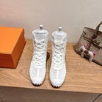 HM 25 Kiatsu Sneaker White Mesh Calfskin 329537