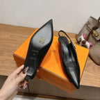 HM Lover Pump 40mm Black Calfskin 429023