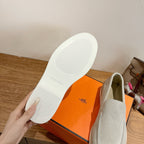 HM Impact Loafers Light Grey Suede 526170