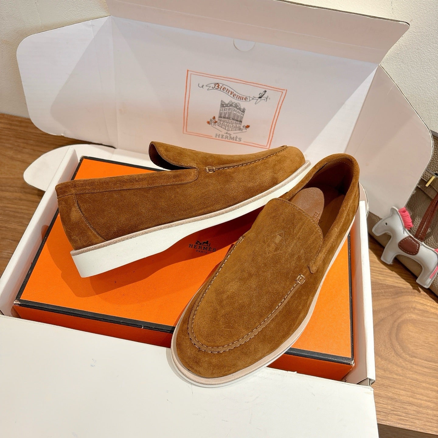 HM Impact Loafers Brown Suede 526171