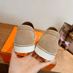 HM Impact Loafers Camel Suede 526172