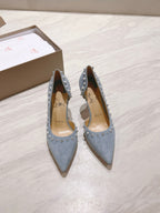 CL 25 Iriza Pumps 8.5cm Blue Suede 314900