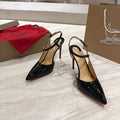 CL 25 Slingback Black Gloss Calf Patent Leather 307519