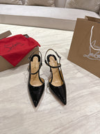 CL 25 Slingback Black Gloss Calf Patent Leather 307519