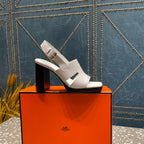 ERIS SANDAL 95 SNOW LAMBSKIN