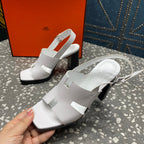 ERIS SANDAL 95 SNOW LAMBSKIN