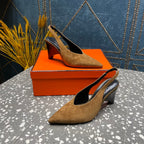 HM Intime 70 Pump Brown Suede  962929