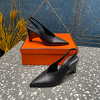 HM Intime 70 Pump Black Lambskin 962935