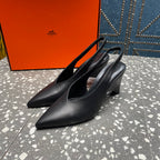 HM Intime 70 Pump Black Lambskin 962935