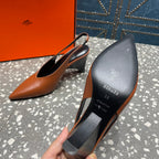 HM Intime 70 Pump Caramel Lambskin 962937