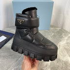 PRA 25s Boots Black With Fur Soft Cowhide 454752