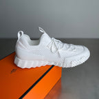 HM Men's 25 Lift Sneaker White Mesh Calfskin 703771