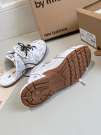 Miu x NB 530 SL Mules White Leather 642518