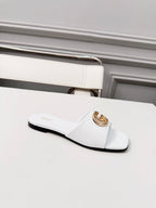 GG 2026 Early Spring Mule White Sheepskin 688521