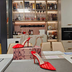 Jimmy 25 Seada 100 Pump Red Cowhide 240048
