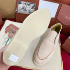 LP Open Walk Ankle Boot In Light Beige Pink Mix Brown Suede 978058