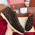 LP Open Walk Ankle Boot In Brown Chocolate Suede 978064