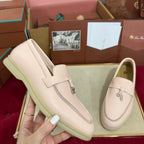 LP 25C Summer Charms Walk Loafer Plum Flower Calfskin 212598